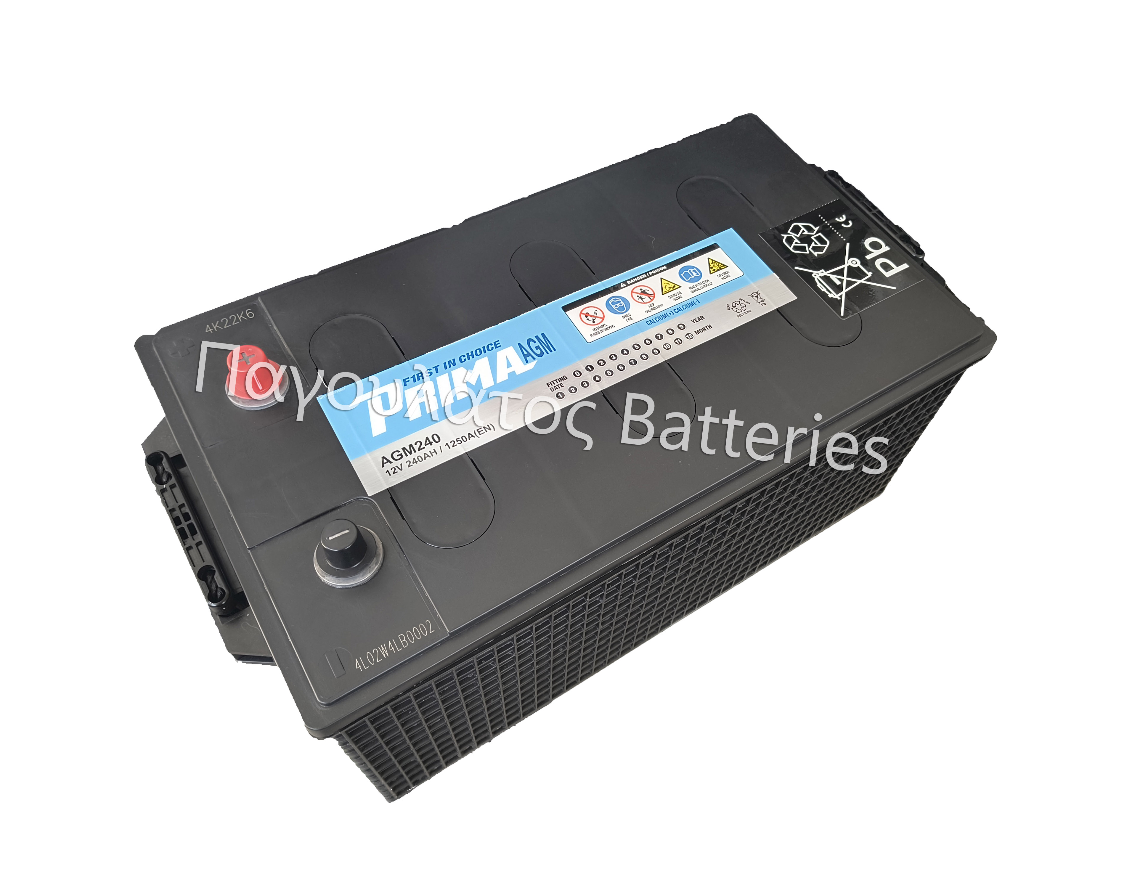ΜΠΑΤΑΡΙΑ ΦΟΡΤΗΓΟΥ 12V 240AH AGM PRIMA 